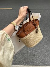 Пляжная сумка с травяным покрытием