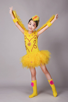 小鸡也疯狂舞蹈演出服幼儿园六一节目表演服装