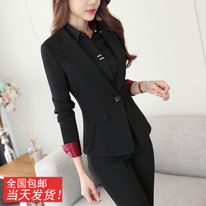 职业装女装套装秋装女士西服ol西装气质正装女面试工装时尚工作服职业装女外套