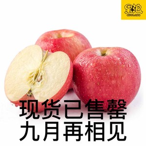 红富士苹果水果新鲜生鲜整箱批发包邮非烟台天然无公害不打蜡吃的苹果水果