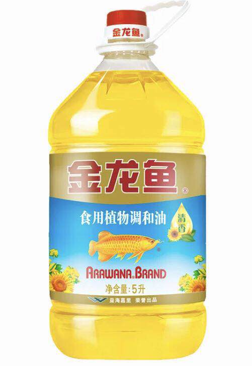 包邮金龙鱼 食用油 葵花籽食用调和油5l