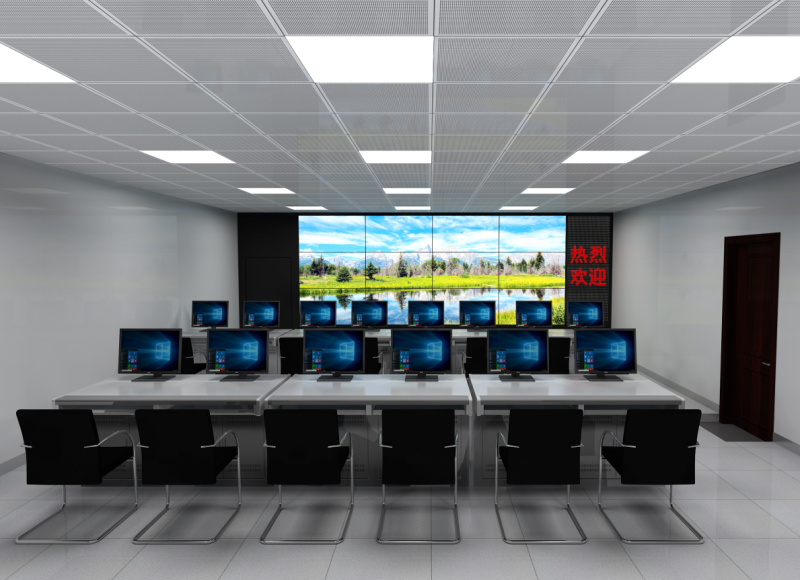数据机房网络机房计算机机房视频监控机房指挥中心效果图设计