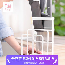 凡益 刀具架菜板锅盖架多功能厨房置物架刀具收纳架 桌面摆放款