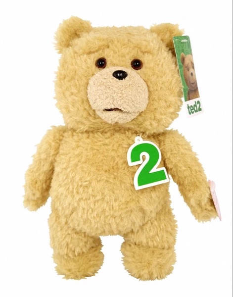 teddy bear ted2 movie size plush talking电影同玩具熊毛绒说话