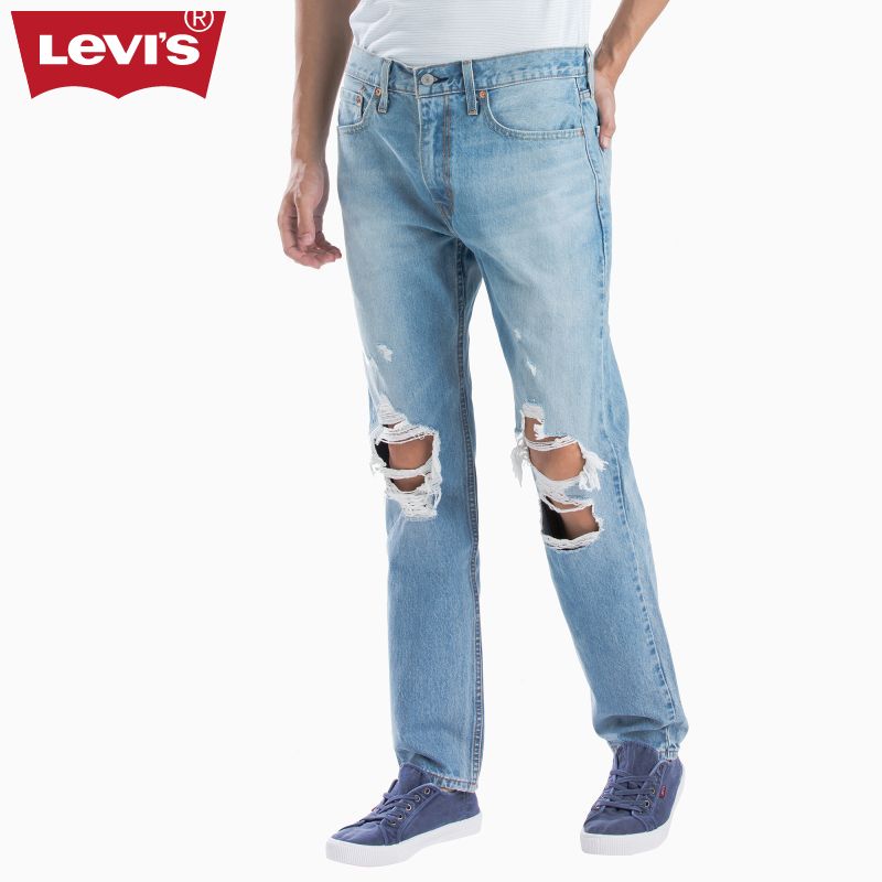 levi's李维斯经典五袋款男士502标准锥型球鞋牛仔裤29507-0309