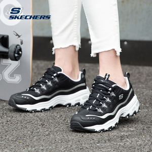 Skechers斯凯奇2017新款熊猫鞋D'lites系列拼接休闲运动女鞋11914女鞋