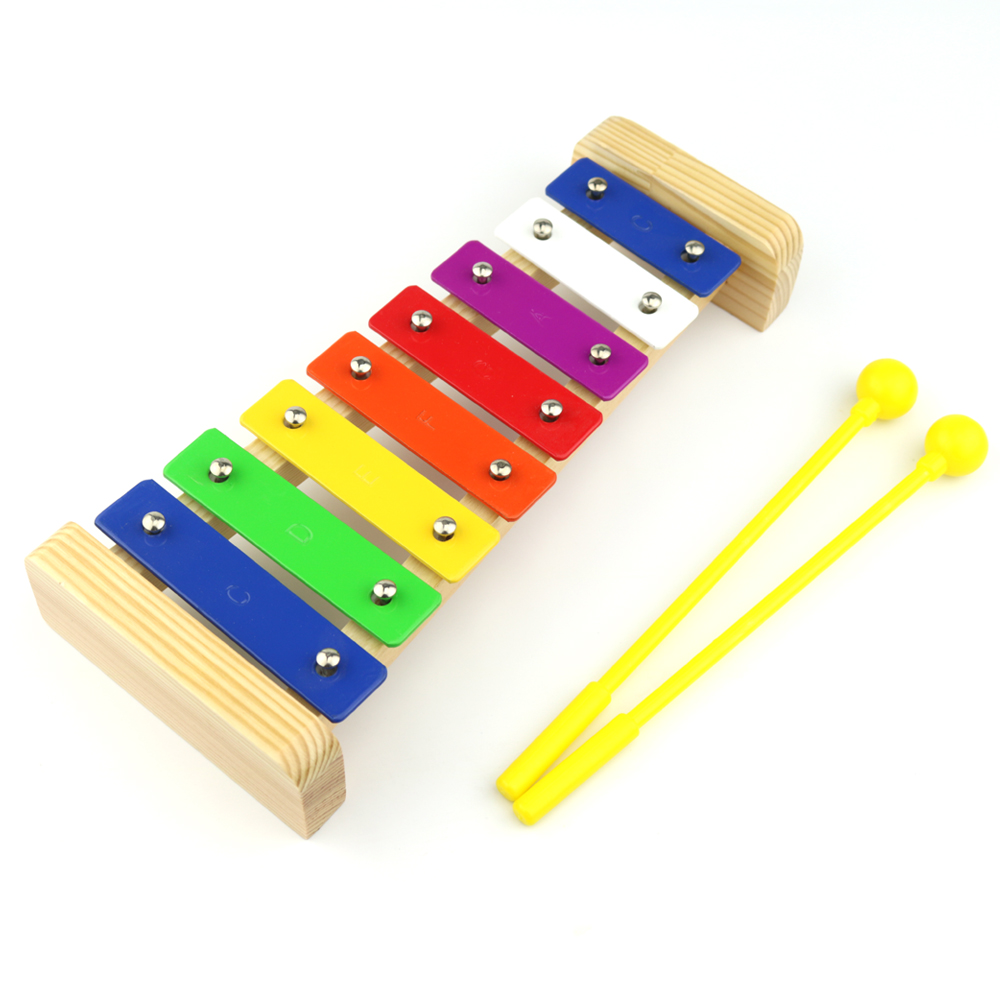 儿童手敲琴木琴15音铝片铝板琴专业打击乐器学生宝宝益智音乐玩具