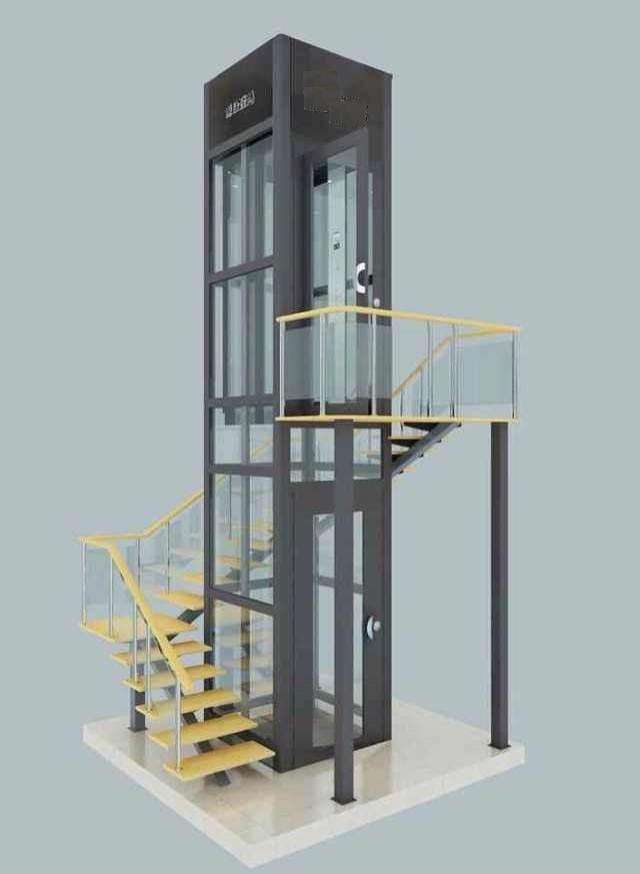 家用小型电梯 别墅电梯 楼梯间加装 无机房 安全无噪音 上海安装