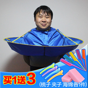 儿童理发围布老人接碎发理发斗篷防水围裙成人剪发围巾理发衣专用理发衣