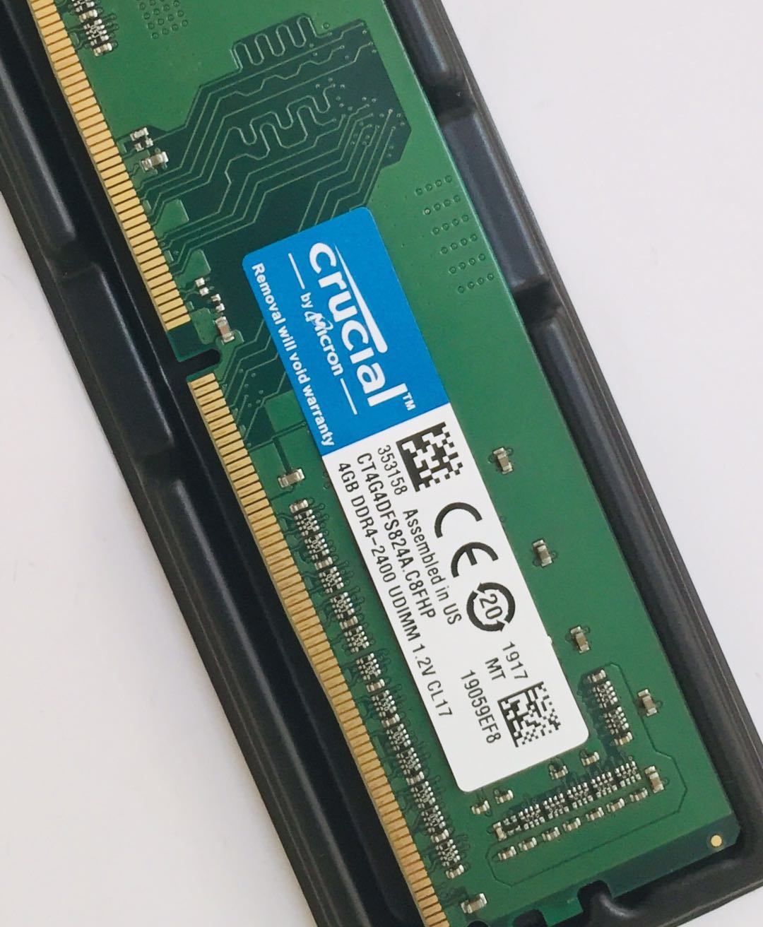 包邮英睿达4g ddr4 2400台式机内存条2666v2667 4g2133单条12.