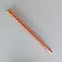 紫铜浴缸下水管移位管 直式浴缸落水管 浴缸下