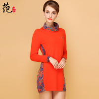 衣女中长款中老年妈妈-进口水貂带帽中老年皮