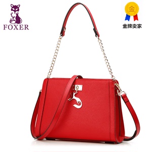 金狐狸真皮名牌高档链条单选什么牌子好 同款