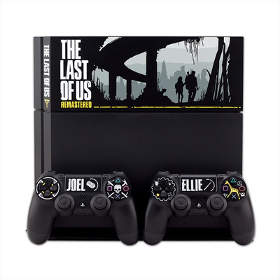 【上海新亚电玩】PS4 美国末日贴纸 PS4贴膜