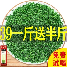 Зеленыйчай чай Синьян кончик шерсти 2024 Новый чай Синьян Зеленыйчай густой аромат устойчивый к пузырькам