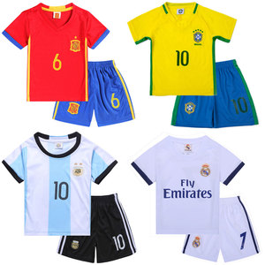 儿童足球服套装宝宝小孩童装球衣服定制小学生足球训练班队服幼儿足球服