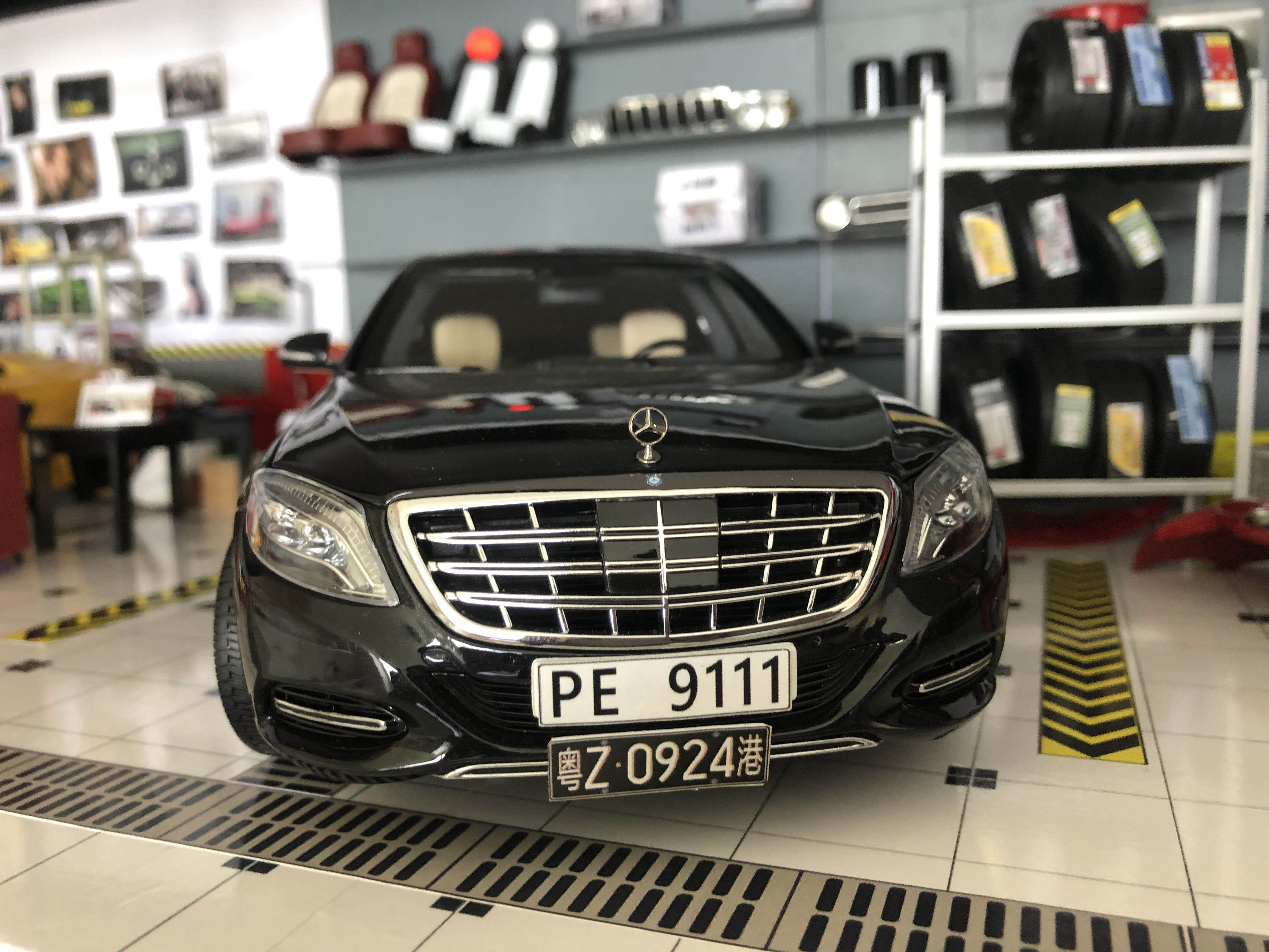 1:18仿真合金汽车模型车牌纸质香港澳门牌照