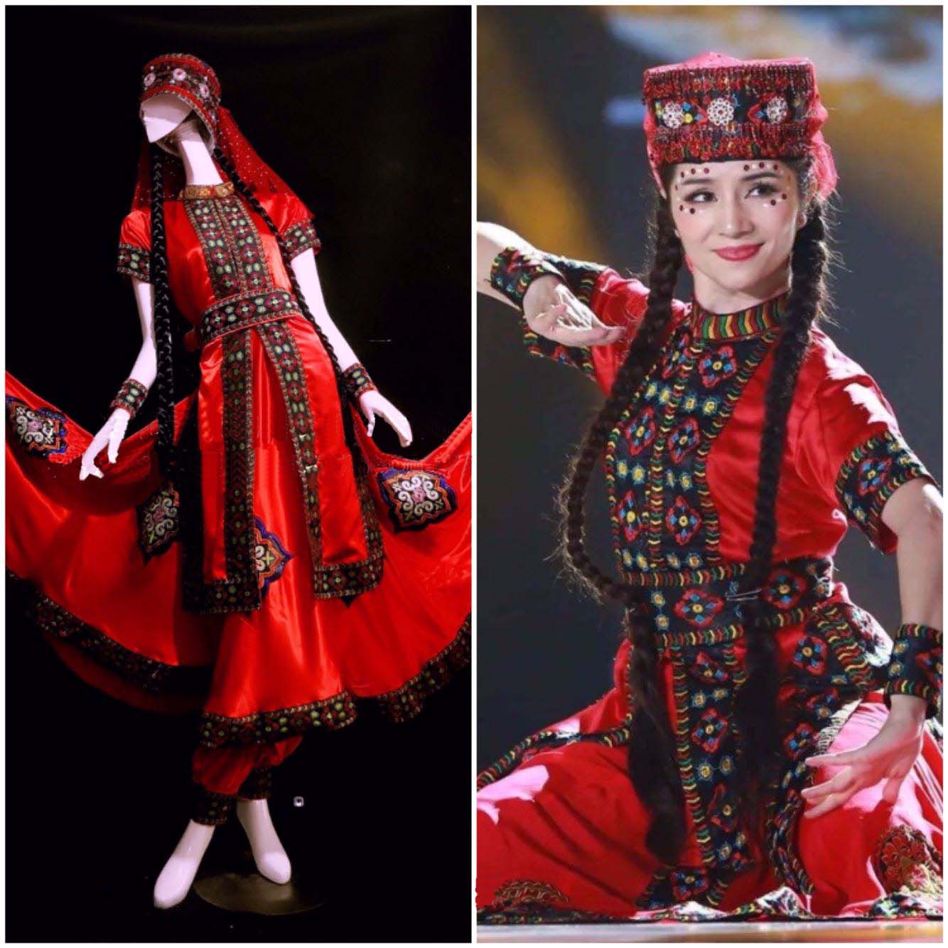 古丽米娜老师的塔吉克族舞蹈服装