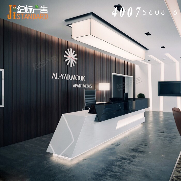 定做公司公司背景logo形象墙屏风玄关水晶字设计上海安装