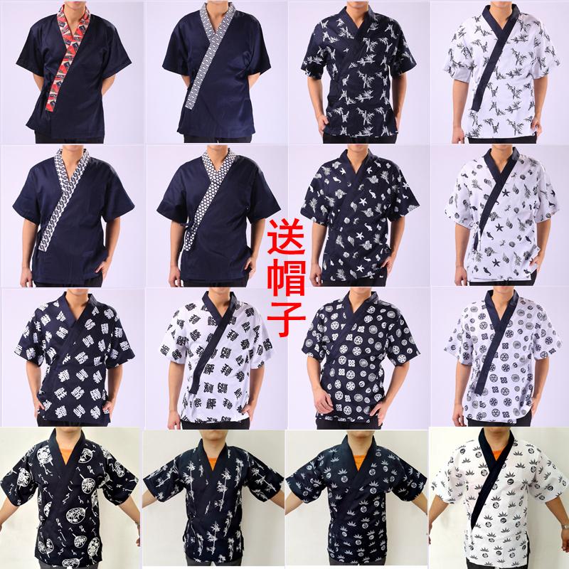 日式料理服寿司服和服日本餐厅厨房厨师工装服装和风服务员工作服