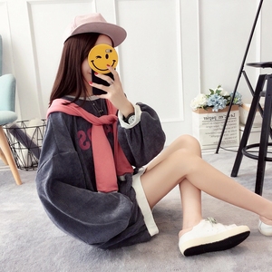 2017秋装新款卫衣女装潮薄款韩版宽松秋季外套长袖百搭上衣服学生秋季外套女