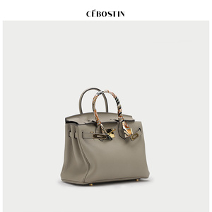 【CEBOSTIN】 1001A0996 高品质欧美名媛手提女包铂金包牛皮包女皮包