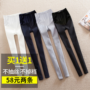 孕妇打底裤孕妇裤子秋季外穿九分裤长裤春季2017新款秋装秋冬夏薄孕妇裤外穿