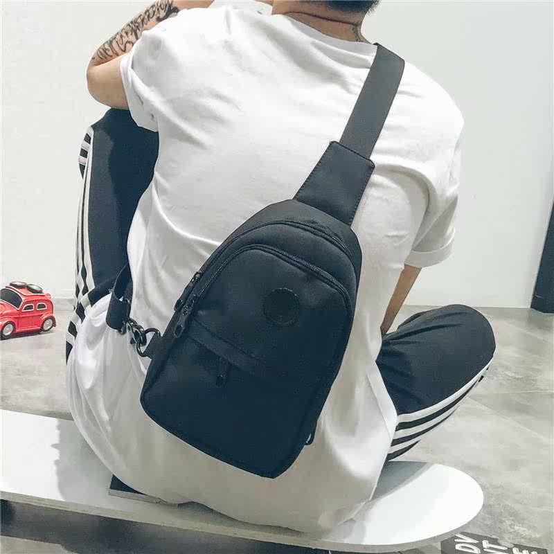 潮牌休闲胸包男女迪耐克思书包腰包小包包男士斜挎包单肩包运动背
