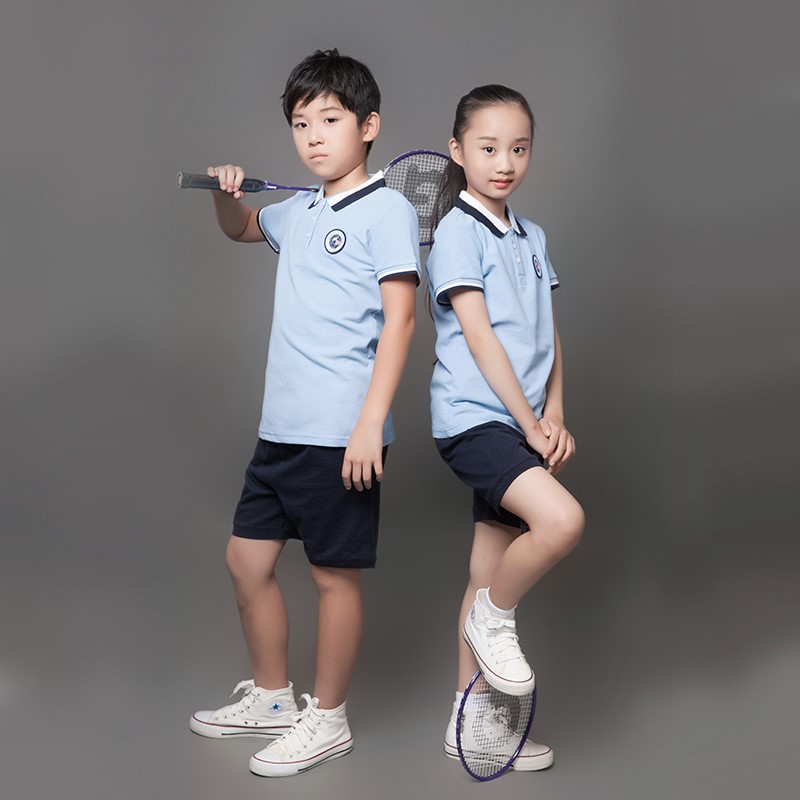 金鸟 宁波市统一款校服小学t恤套装