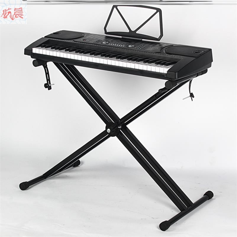电子琴架子支架x型加粗双管88键通用乐器配件电钢琴架x型键盘架子