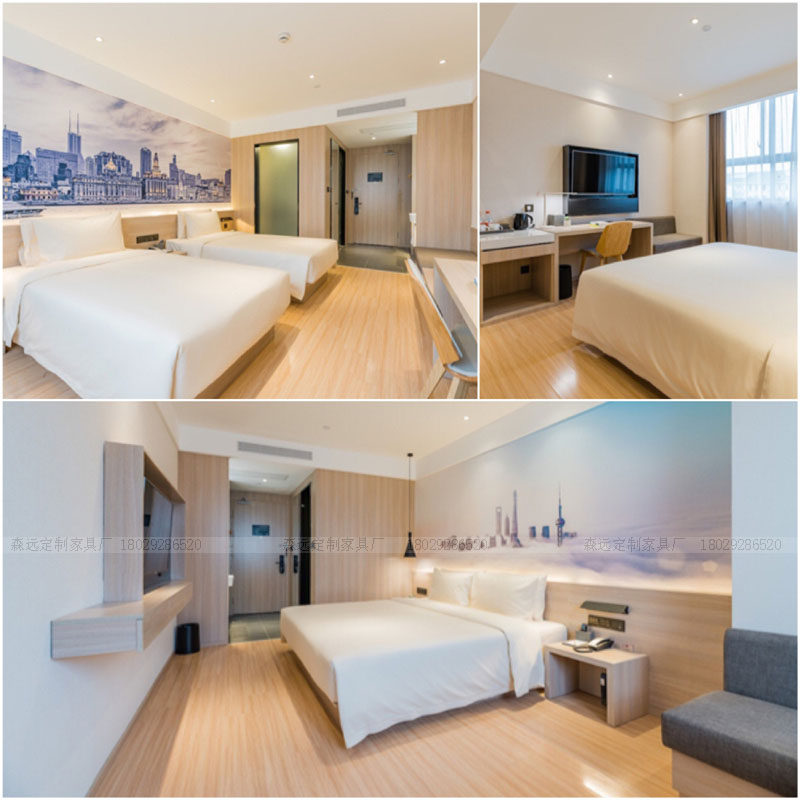 商业/办公家具 酒店家具 酒店单间/标间/成套家具 宾馆双人床 ></p></a> 宾馆