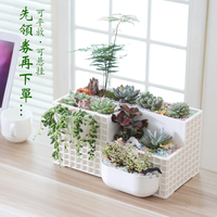 物窑变釉陶瓷花盆简约复古多肉瓷花盆肉肉花器