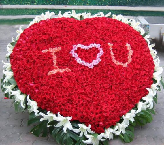适配999朵玫瑰36朵百合鲜花速递求婚爱情鲜花情人节鲜花订花