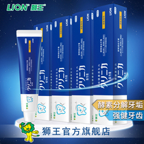 LION/狮王日本进口齿力佳酵素健齿盒装牙膏4支去黄垢清新口气去渍