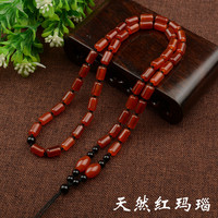 红玛瑙挂件吊坠绳多珠-档项链挂绳手编玉线红
