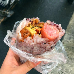 南京美食特色小吃 小眼镜同款台湾粢饭团蒸饭 现做现发 特产代购台湾代购