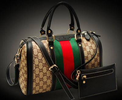 2015欧美大牌牛皮真皮女包帆布包复古休闲子