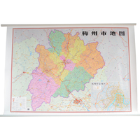 广东各市区图系列- 覆膜图 广东各市区图系列 