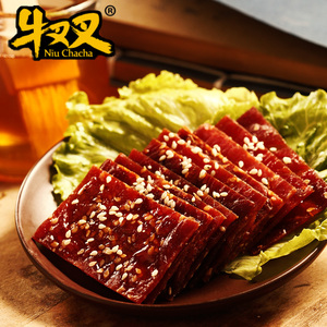 牛叉叉蜜汁猪肉脯包邮原味炭烤猪肉干靖江猪肉铺浦特产零食200g*2猪肉脯
