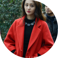 款相爱穿梭千年郑爽同-同款宝蓝色高领麻花毛