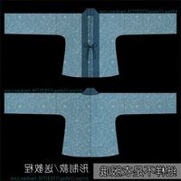 汉伊人纸样1-伊人汉服纸样08 手工diy新款1:1实