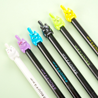 猫尾巴(黑)-色中性笔水笔签字笔DS045日系 点