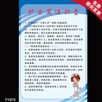 职责药店岗位职责药店-所管理规章制度牌 门诊