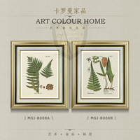 海纯手绘欧式有框画客-框挂画面包房面馆壁画